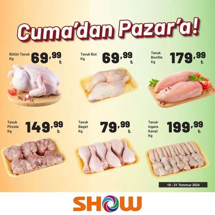 Katalog Show Market katalog 21 Temmuz - 4 Ağustos 2024 - aktüel Sayfa 1