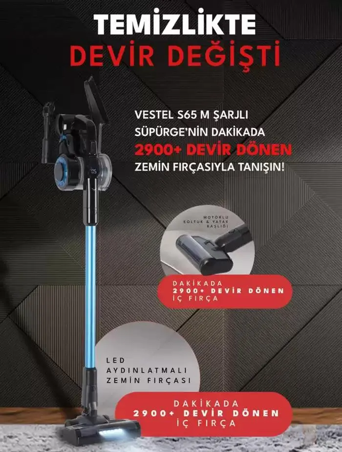 Katalog Küçük Ev Aletleri ve Süpürgeler 5 Ocak - 12 Ocak 2025 - aktüel Sayfa 11