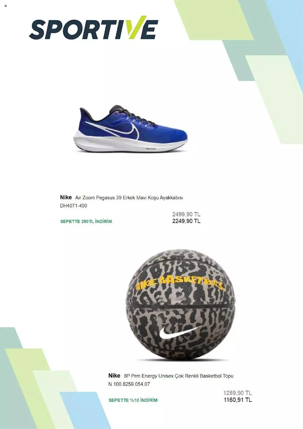 Katalog Sportive Katalog 27 Mart - 31 Aralık 2023 - aktüel Sayfa 3