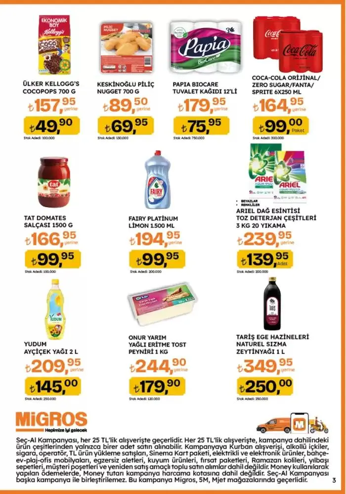 Katalog Migros katalog 9 Ocak - 22 Ocak 2025 - aktüel Sayfa 3