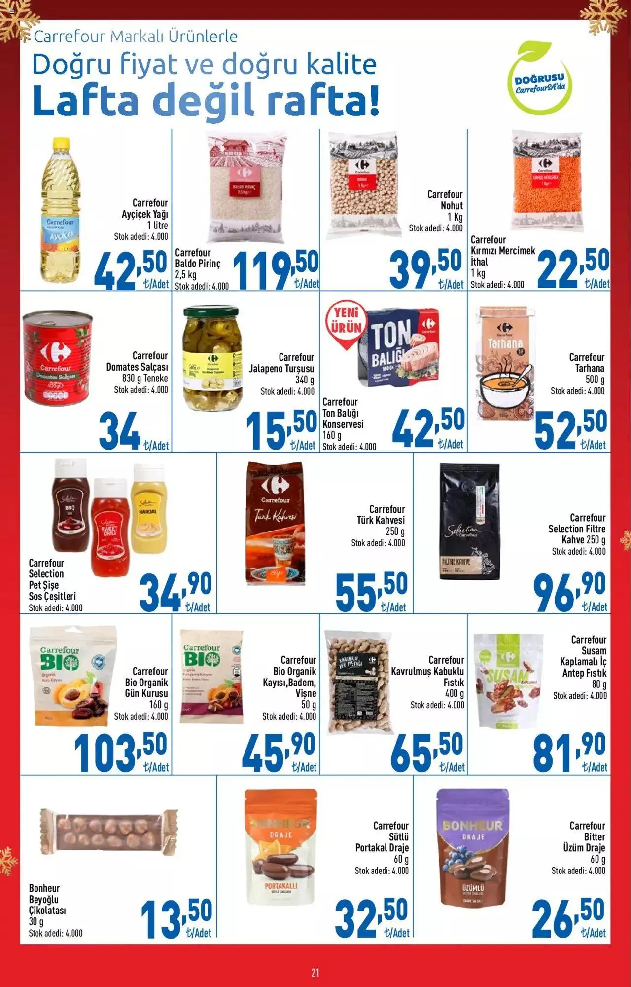 Katalog CarrefourSA Katalog 25 Aralık - 2 Ocak 2024 - aktüel Sayfa 21