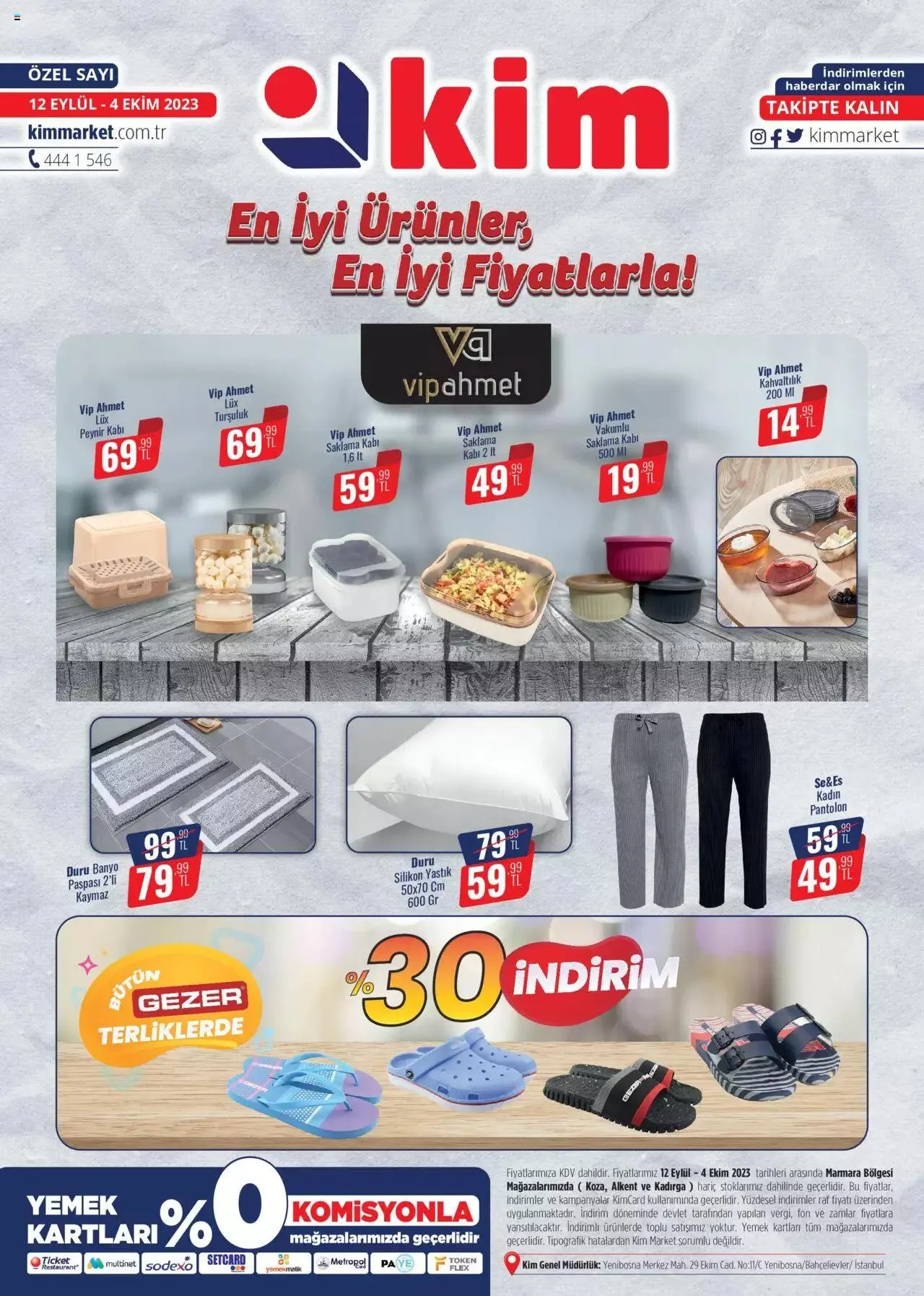 Katalog Kim Market - Marmara 12 Eylül - 4 Ekim 2023 - aktüel Sayfa 2