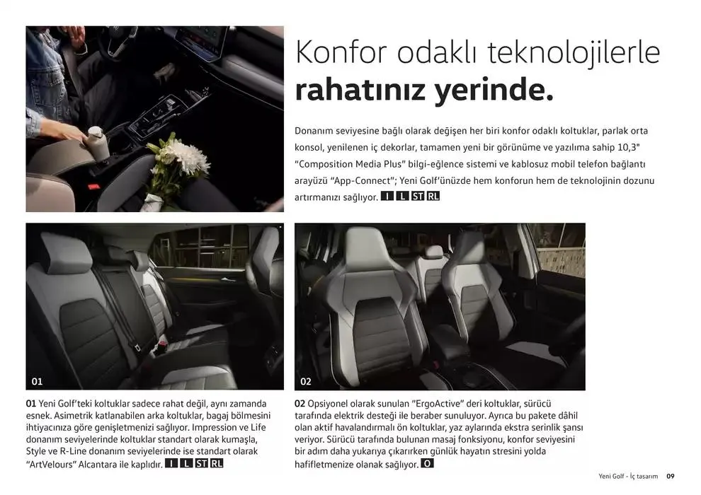 Katalog Volkswagen Yeni Golf 24 Ocak - 24 Ocak 2026 - aktüel Sayfa 9