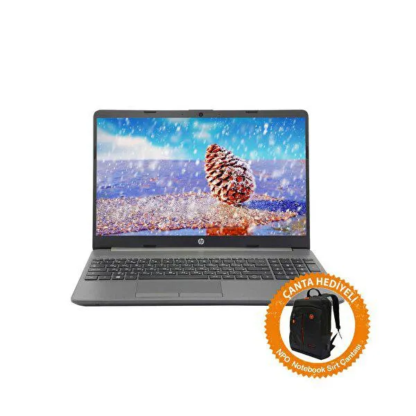 HP 255 G8 7N4W6AA04 Ryzen 5 5500U 15.6" 16 GB RAM 512 GB SSD FHD FreeDOS Laptop ve CNT005 Çanta