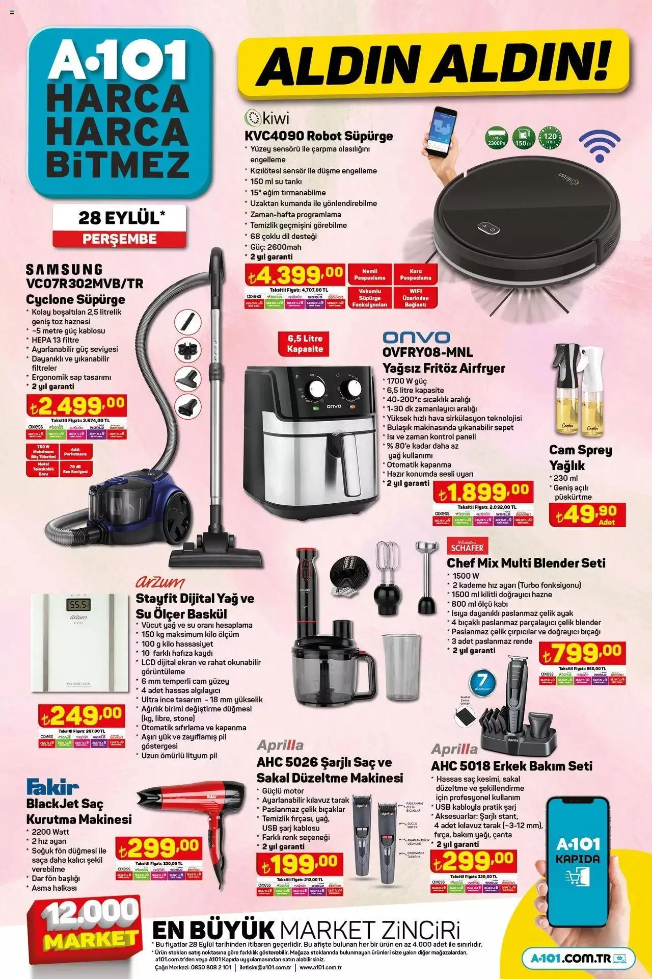 Katalog A101 Katalog Perşembe 28 Eylül - 5 Ekim 2023 - aktüel Sayfa 3