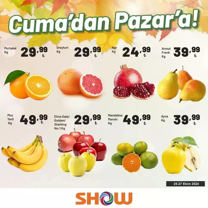 Katalog Show Market katalog 26 Ekim - 9 Kasım 2024 - aktüel Sayfa 2