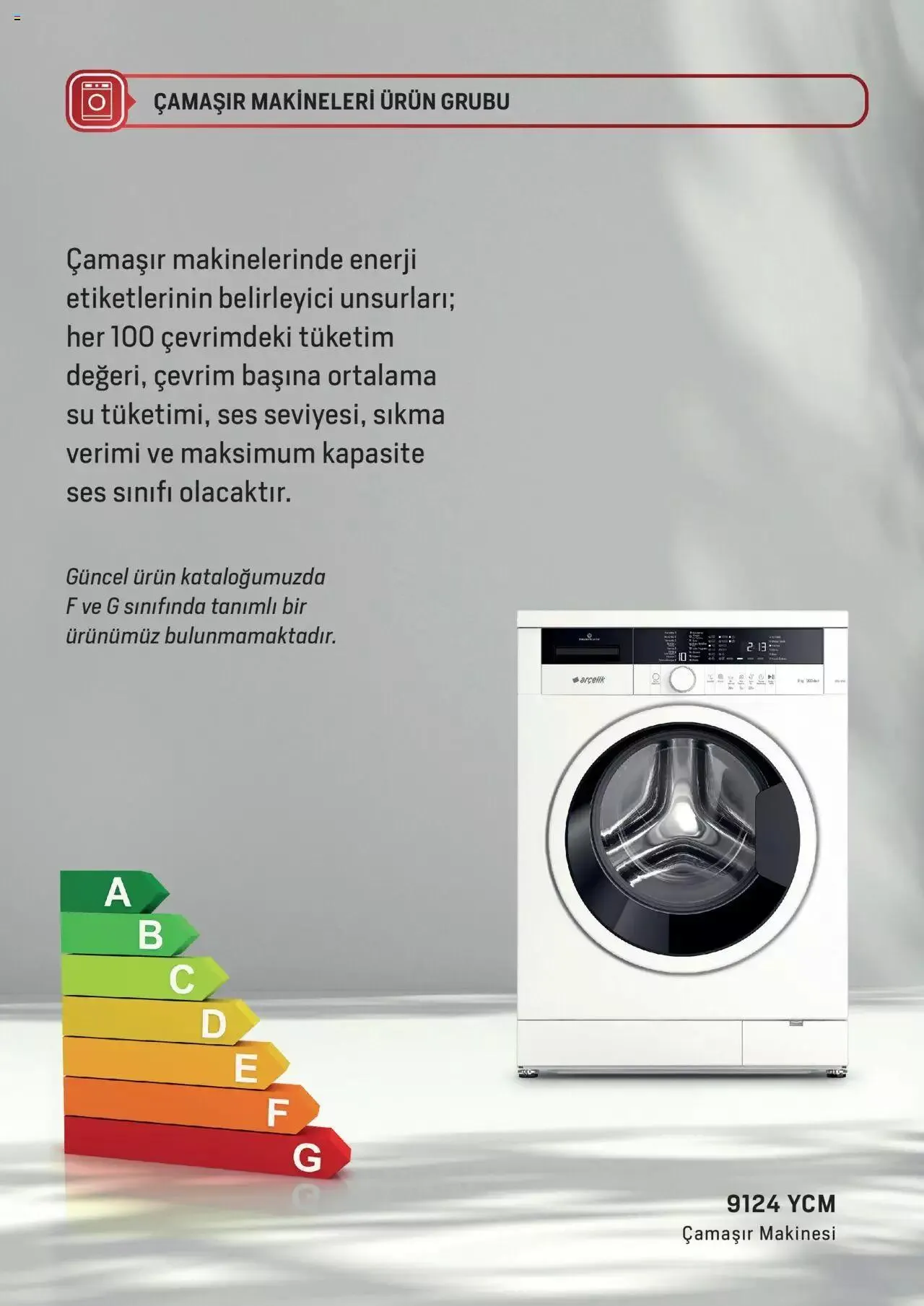 Katalog Arçelik Katalog - Enerji Sınıflandırmaları 11 Temmuz - 31 Aralık 2023 - aktüel Sayfa 10