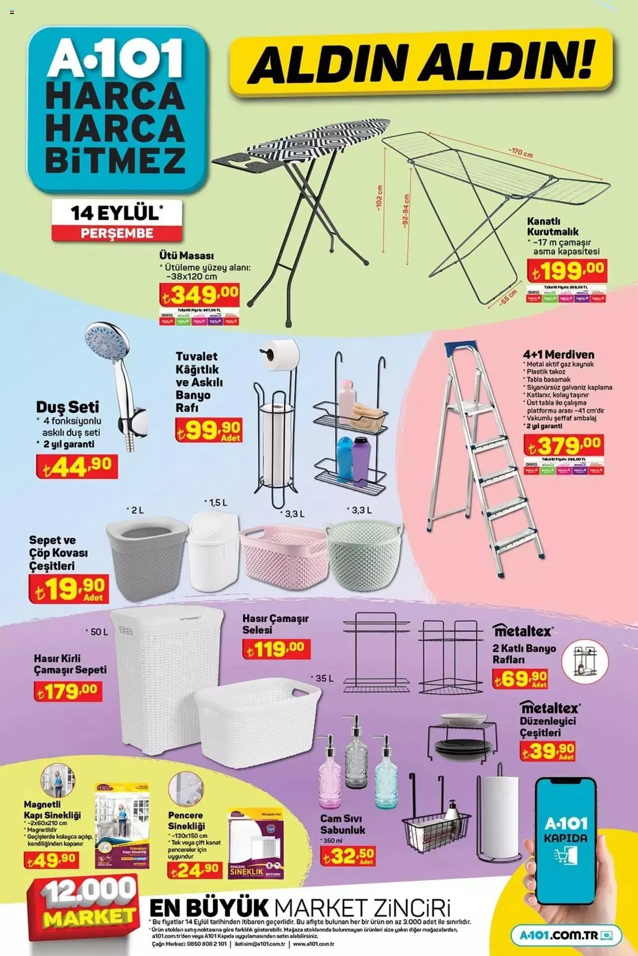 Katalog A101 Katalog Perşembe 14 Eylül - 21 Eylül 2023 - aktüel Sayfa 9