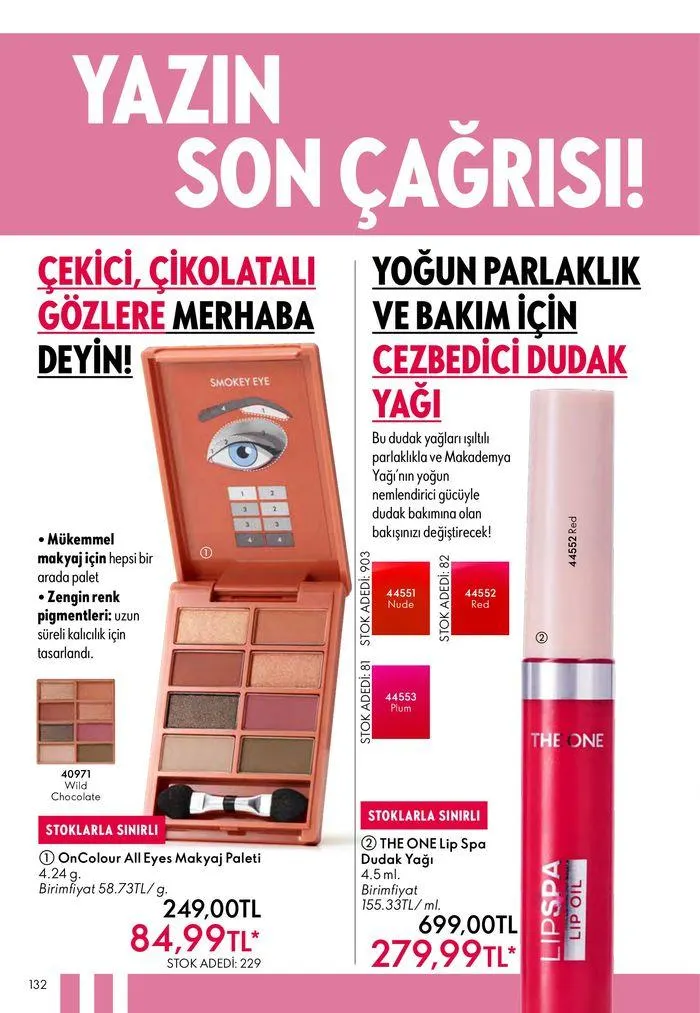 Katalog Oriflame katalog 1 Ağustos - 15 Ağustos 2024 - aktüel Sayfa 132