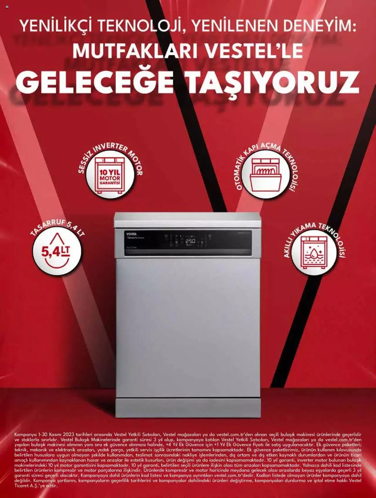 Katalog Vestel - Beyaz Eşya 1 Kasım - 15 Kasım 2023 - aktüel Sayfa 13