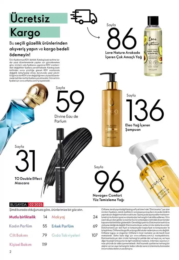 Katalog Oriflame katalog 1 Şubat - 15 Şubat 2025 - aktüel Sayfa 2