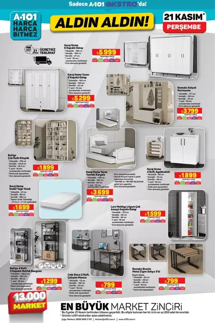 Katalog A101 21 Kasım Aldın Aldın Kataloğu 21 Kasım - 5 Aralık 2024 - aktüel Sayfa 6