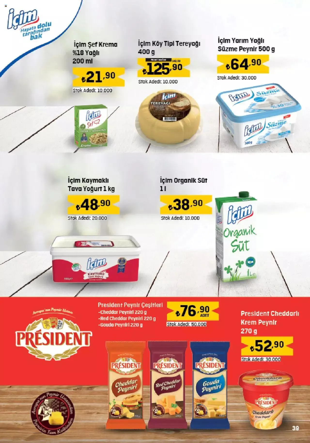 Katalog Migros Katalog - 5M Migroskop 28 Eylül - 11 Ekim 2023 - aktüel Sayfa 39