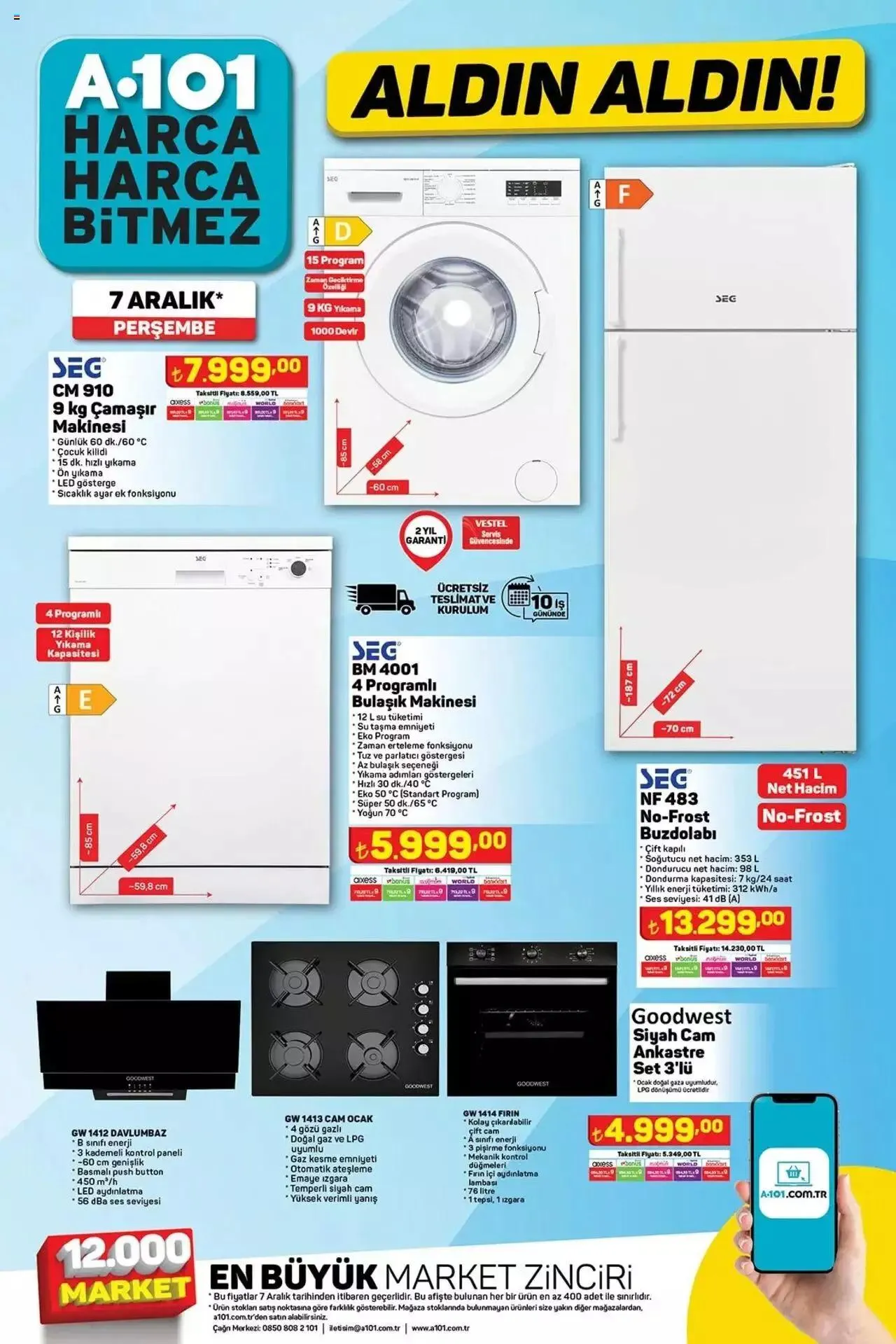 Katalog A101 Katalog Perşembe 7 Aralık - 14 Aralık 2023 - aktüel Sayfa 4