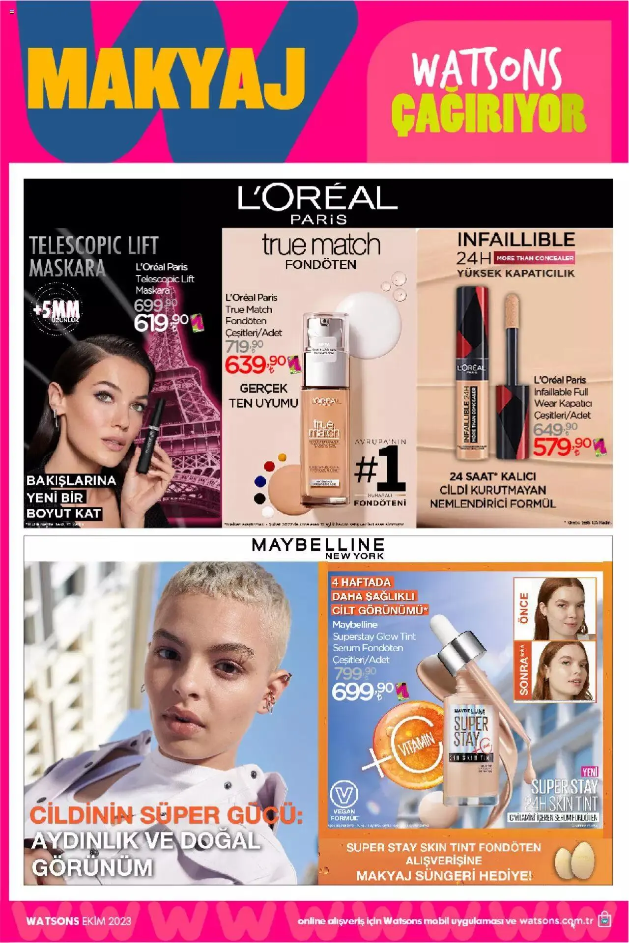 Katalog Watsons Katalog 9 Ekim - 29 Ekim 2023 - aktüel Sayfa 12