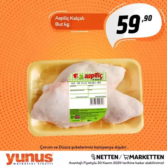 Katalog Yunus Market katalog 25 Kasım - 9 Aralık 2024 - aktüel Sayfa 4