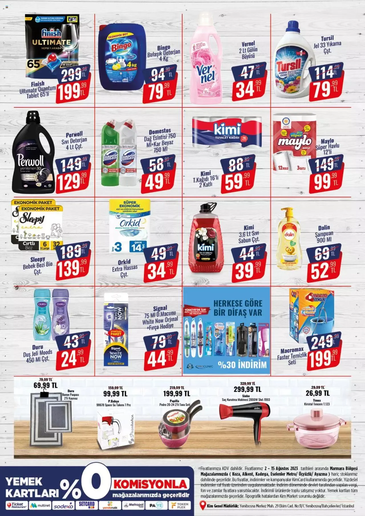 Katalog Kim Market - Ege 2 Ağustos - 15 Ağustos 2023 - aktüel Sayfa 4