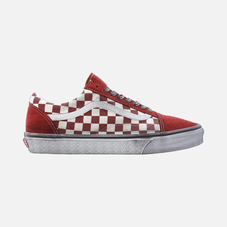 Vans Sportswear Old Skool Checkerboard Erkek Spor Ayakkabı