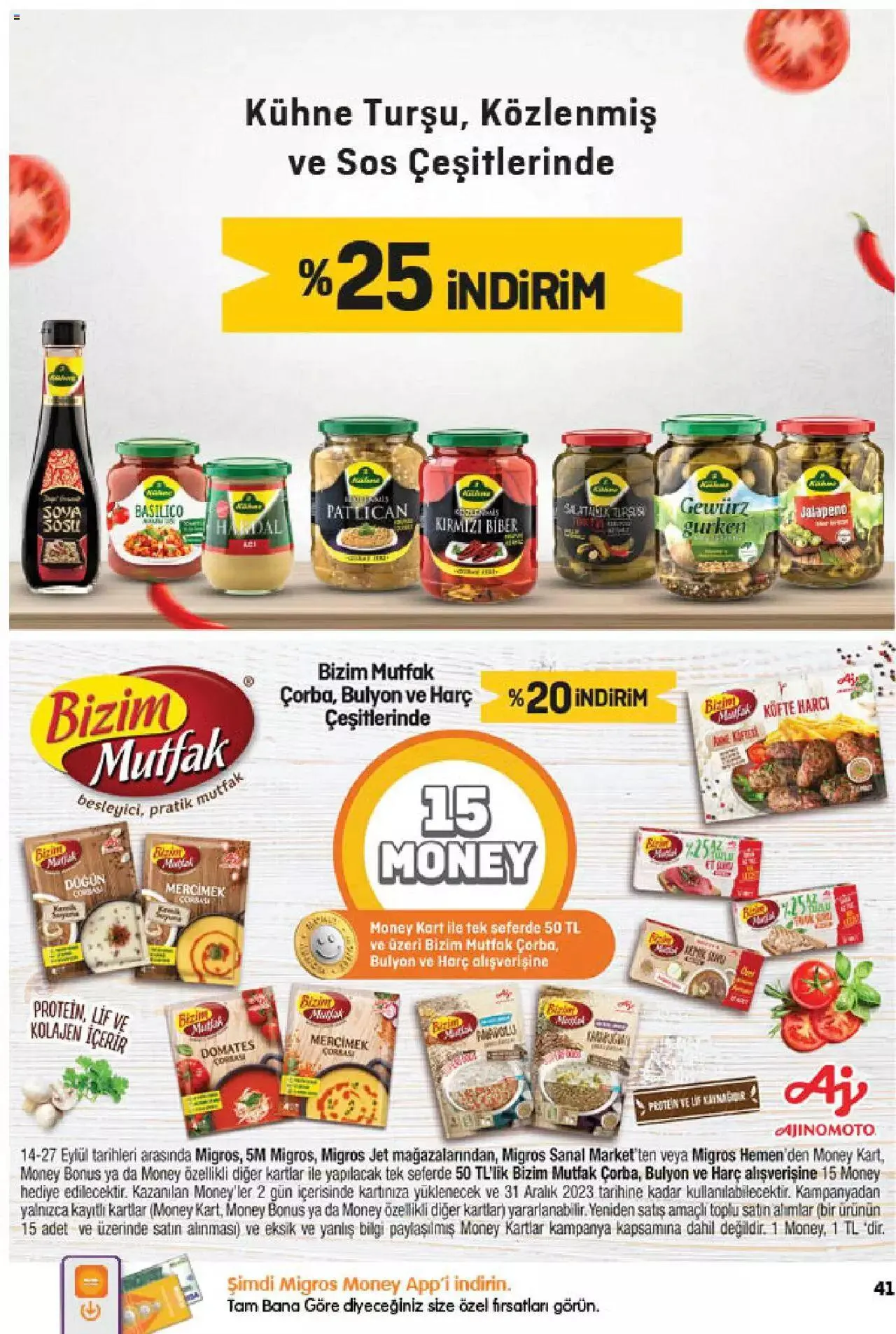 Katalog Migros Katalog - 5M Migroskop 14 Eylül - 27 Eylül 2023 - aktüel Sayfa 41