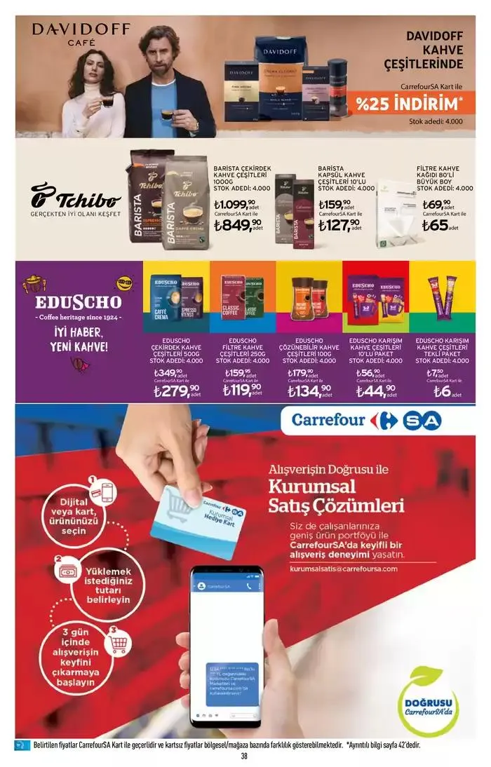 Katalog Kataloglar CarrefourSA 3 Ocak - 15 Ocak 2025 - aktüel Sayfa 38