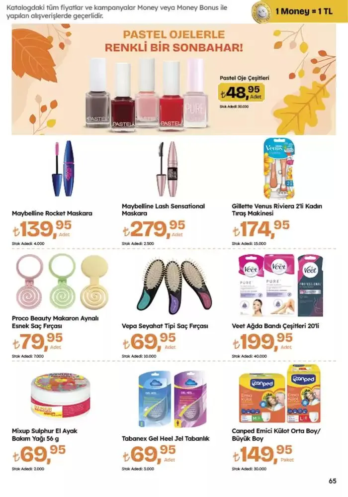 Katalog Migros katalog 25 Ekim - 8 Kasım 2024 - aktüel Sayfa 65
