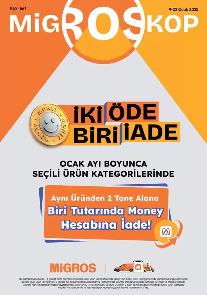 Katalog Migros katalog 9 Ocak - 22 Ocak 2025 - aktüel Sayfa 70