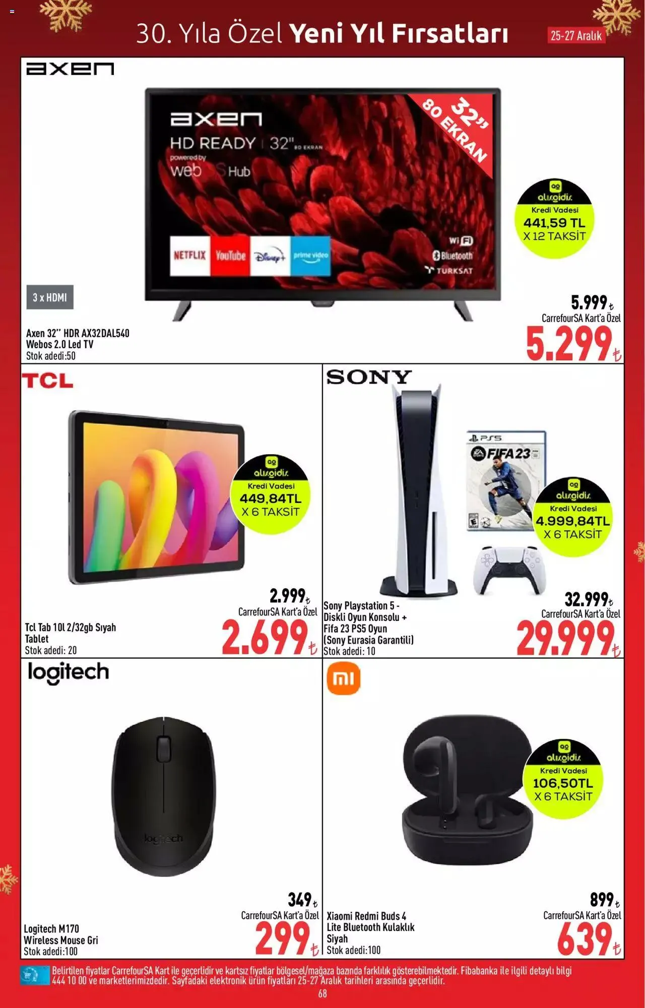 Katalog CarrefourSA Katalog 25 Aralık - 2 Ocak 2024 - aktüel Sayfa 68