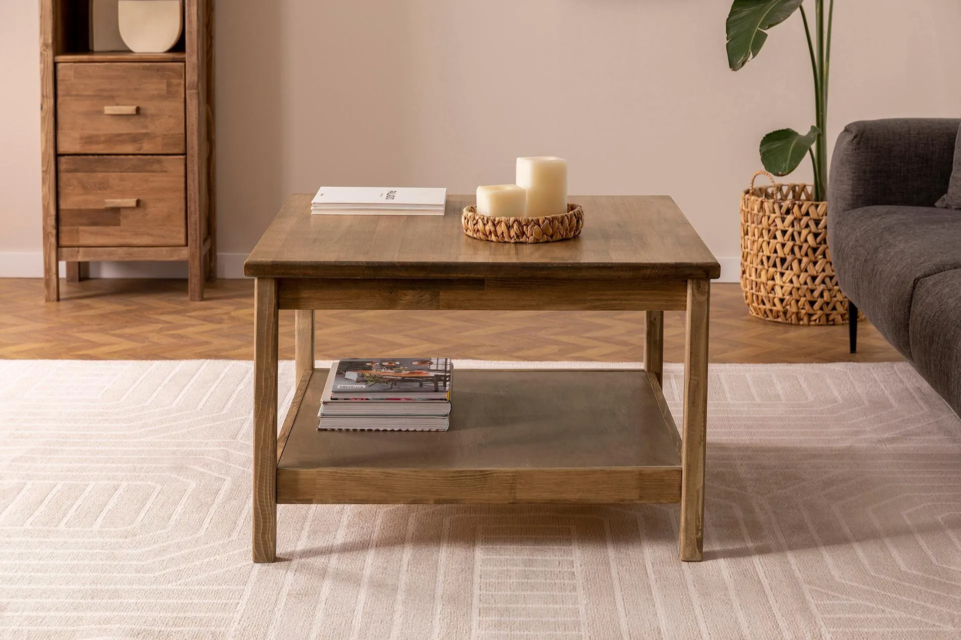 RANCH ORTA SEHPA, MASİF, CEVİZ (WT4-189)