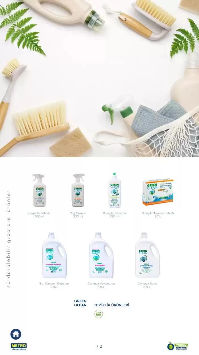 Katalog Sürdürülebilir Ürünler Kataloğu 7 Şubat - 31 Aralık 2025 - aktüel Sayfa 72