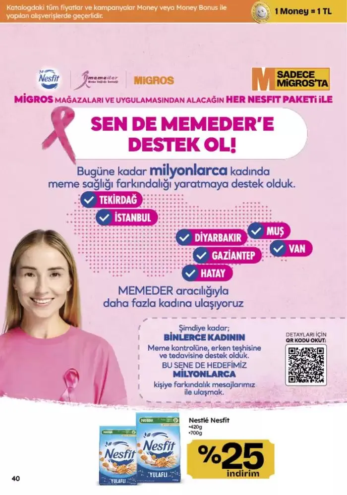 Katalog Migros katalog 25 Ekim - 8 Kasım 2024 - aktüel Sayfa 40
