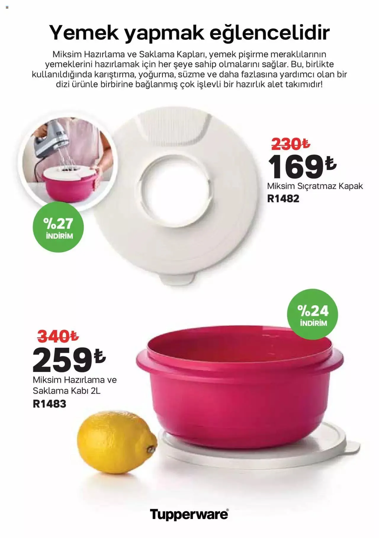Katalog Tupperware Fırsat Ürünleri 1 Kasım - 30 Kasım 2023 - aktüel Sayfa 25