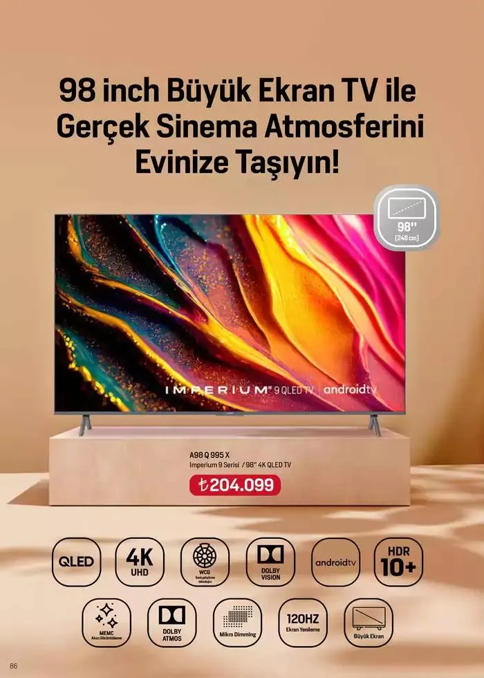 Katalog Tüm Kredi Kartlarına Peşin Fiyatına 7 Taksit Fırsatı 2 Aralık - 15 Aralık 2024 - aktüel Sayfa 84