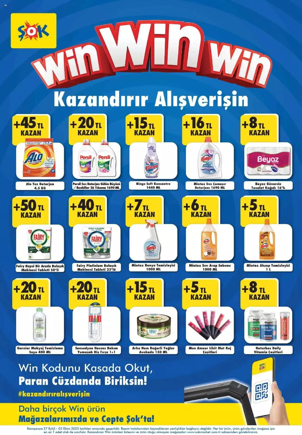 Katalog Şok Market Katalog 27 Eylül - 3 Ekim 2023 - aktüel Sayfa 3