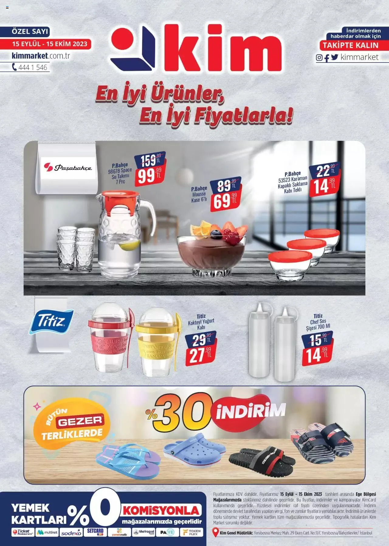 Katalog Kim Market - Ege Insert 15 Eylül - 15 Ekim 2023 - aktüel Sayfa 2