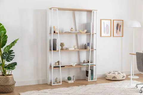 LİSSA KİTAPLIK, SAFİR BEYAZ (TT3-1103)