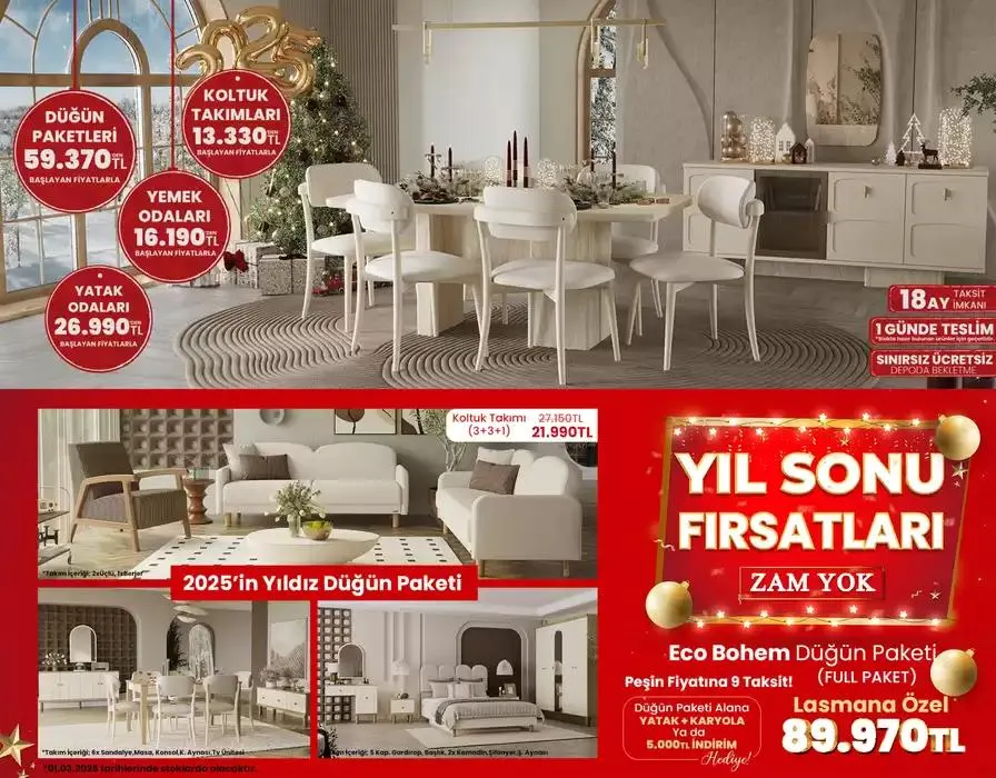 Yil Sonu Fisatlari  - 1