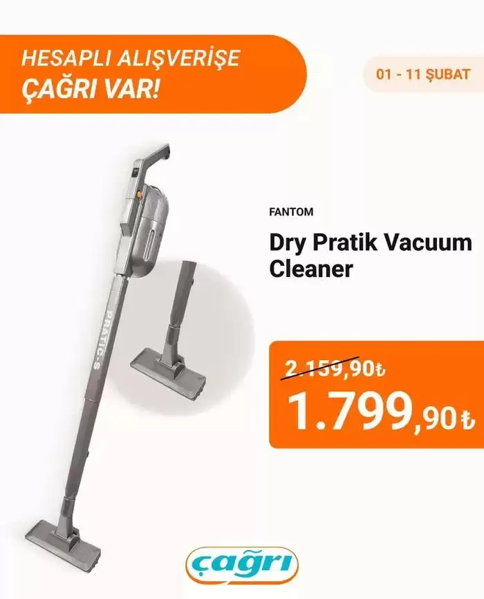 Katalog Çağrı Market katalog 4 Şubat - 18 Şubat 2025 - aktüel Sayfa 1