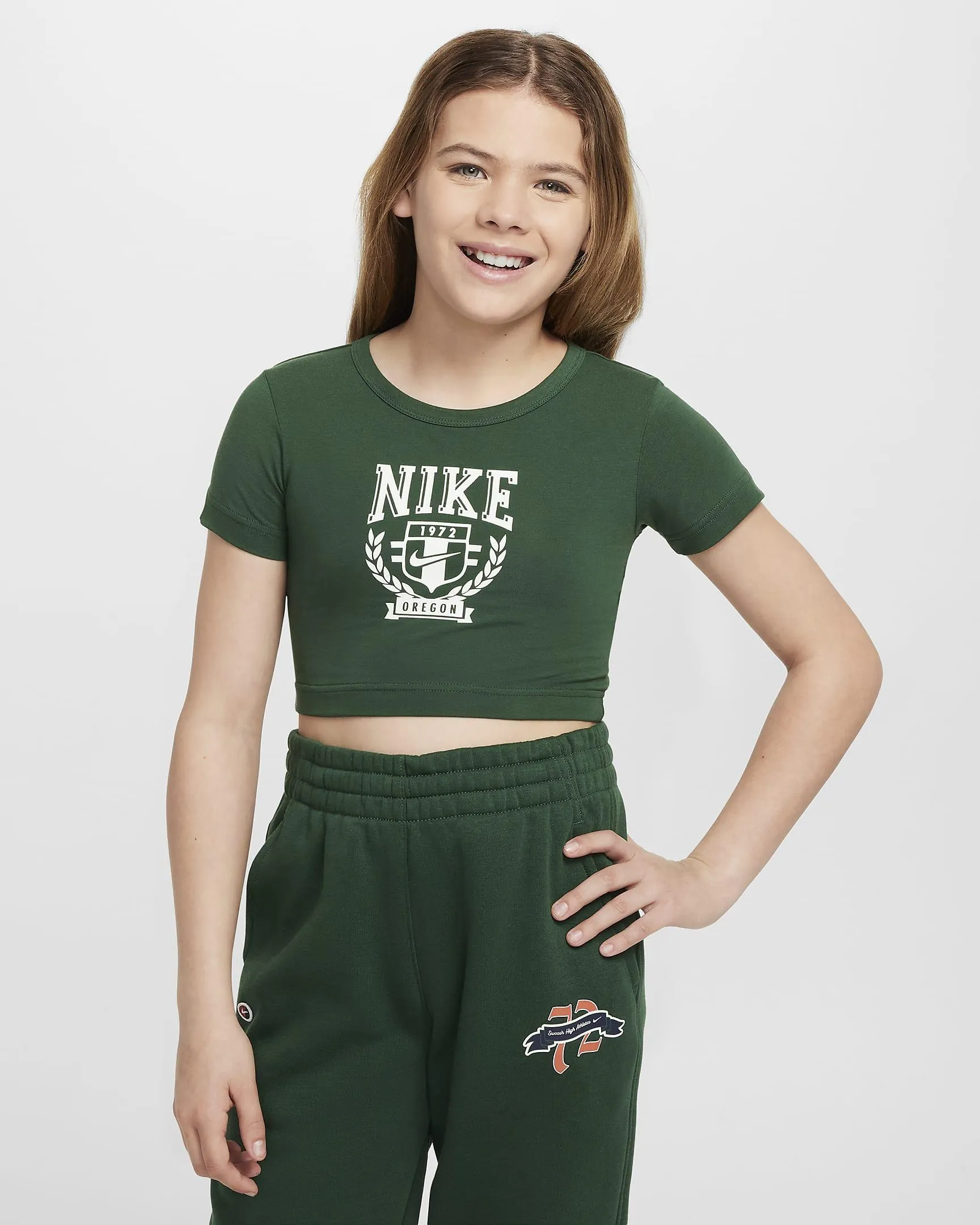 Older Kids' (Girls') Graphic T-Shirt