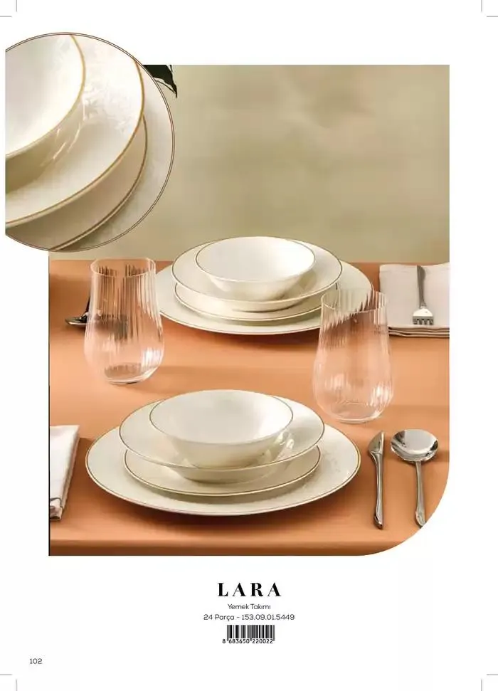 Katalog Sofra 2 İlkbahar 30 Ekim - 31 Aralık 2024 - aktüel Sayfa 102
