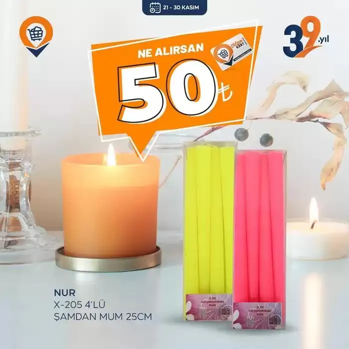 Katalog Keşfedilecek yeni teklifler 24 Kasım - 8 Aralık 2024 - aktüel Sayfa 1