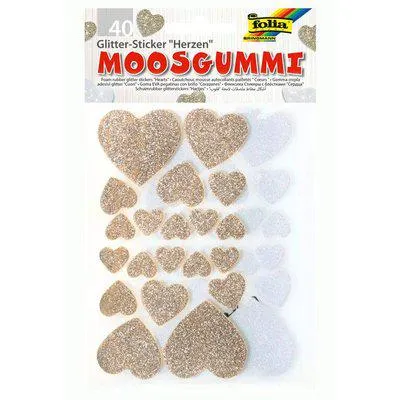 Folia Eva Sticker Glitter Altın