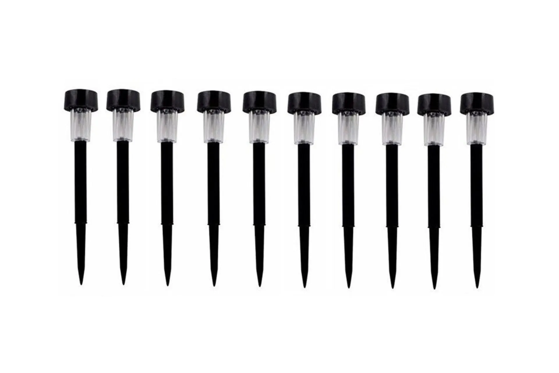 Solar Lamba, 10 Adet, Siyah