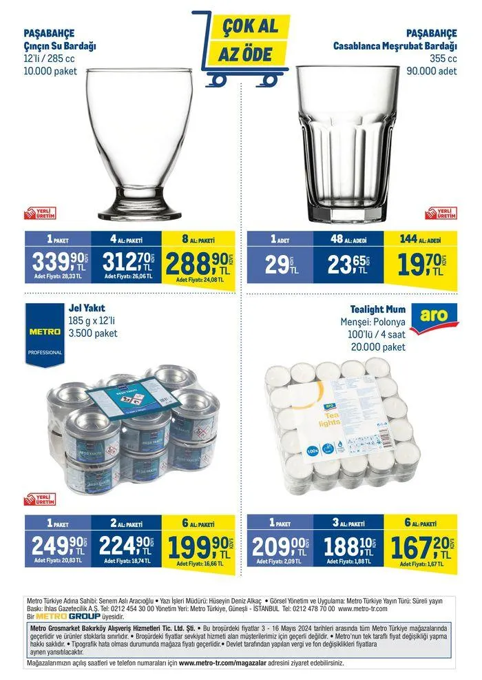 Katalog Çok Al Az Öde 3 Mayıs - 16 Mayıs 2024 - aktüel Sayfa 11