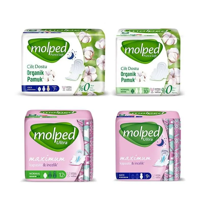Molped Ultra & Pure Soft Ped Çeşitleri