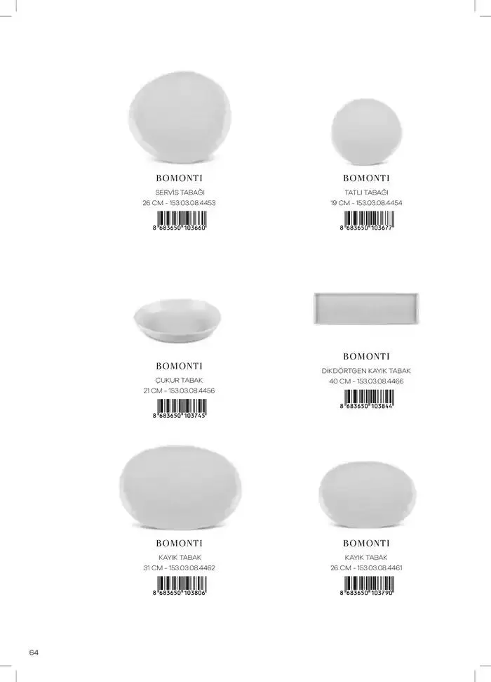 Katalog Sofra 2 İlkbahar 30 Ekim - 31 Aralık 2024 - aktüel Sayfa 64