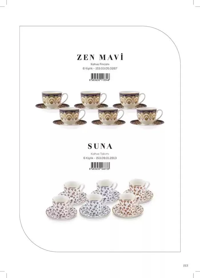 Katalog Sofra 2 İlkbahar 30 Ekim - 31 Aralık 2024 - aktüel Sayfa 153