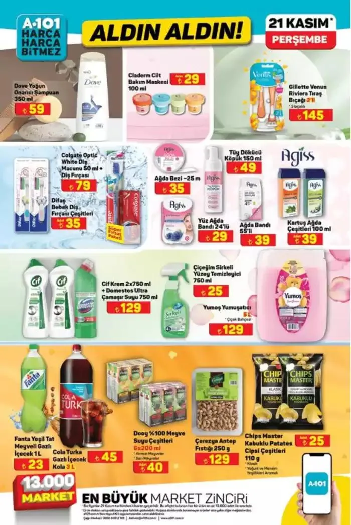 Katalog A101 21 Kasım Aldın Aldın Kataloğu 21 Kasım - 5 Aralık 2024 - aktüel Sayfa 13