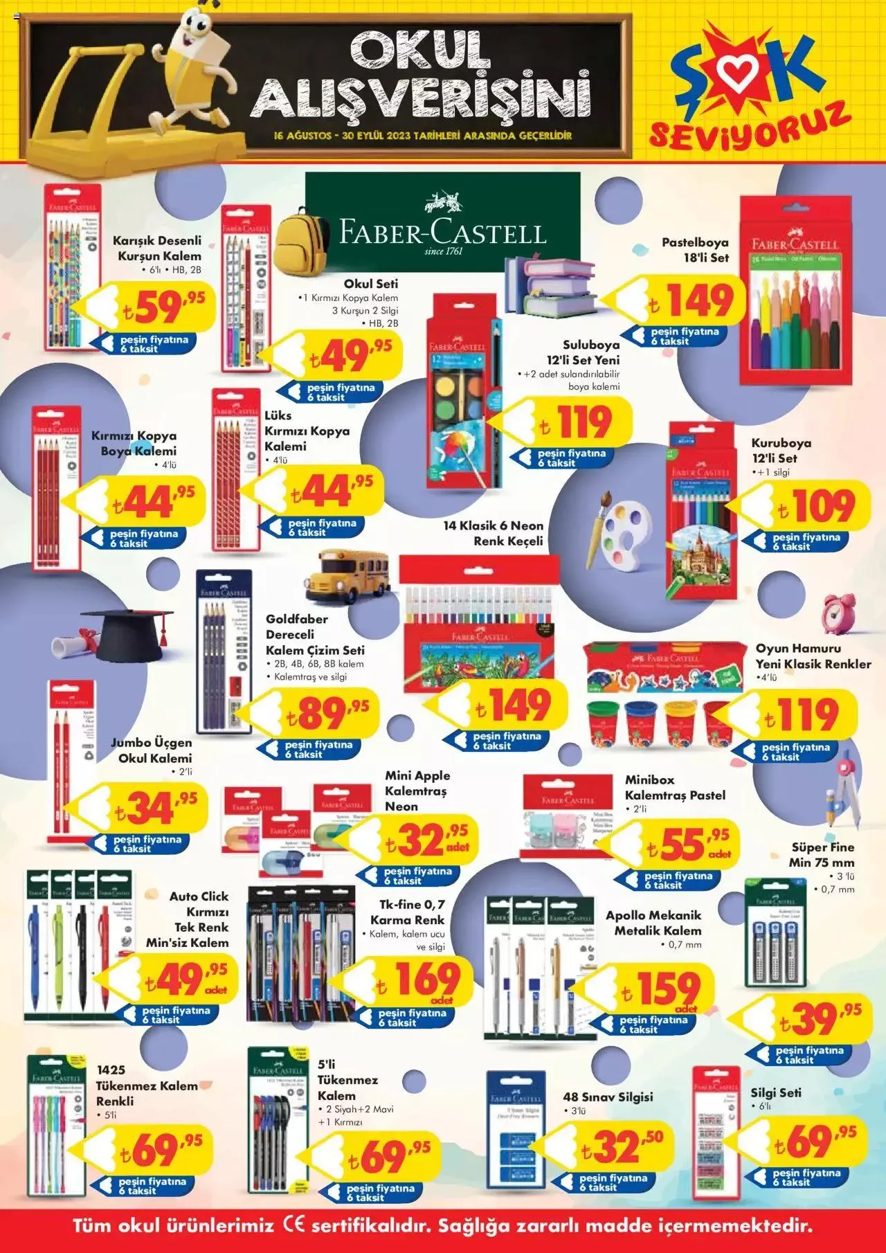 Katalog Şok Market Katalog - okul alışverişi 16 Ağustos - 30 Eylül 2023 - aktüel Sayfa 5