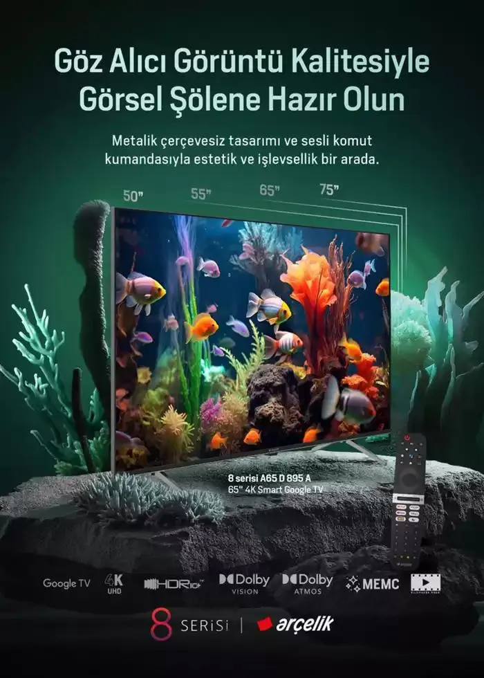 Katalog Arçelik Genel Kataloğu 7 Ocak - 15 Ocak 2025 - aktüel Sayfa 64