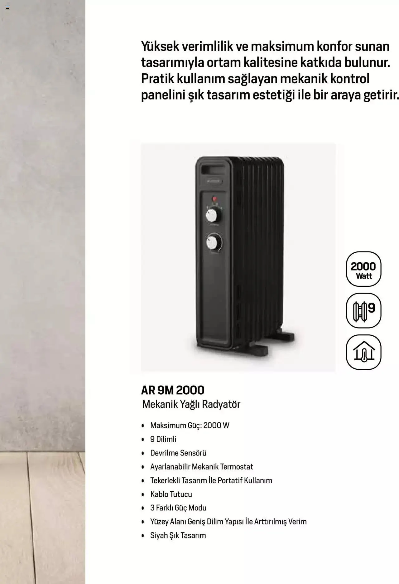 Katalog Arçelik Katalog - Isıtıcı 1 Eylül - 31 Aralık 2023 - aktüel Sayfa 3